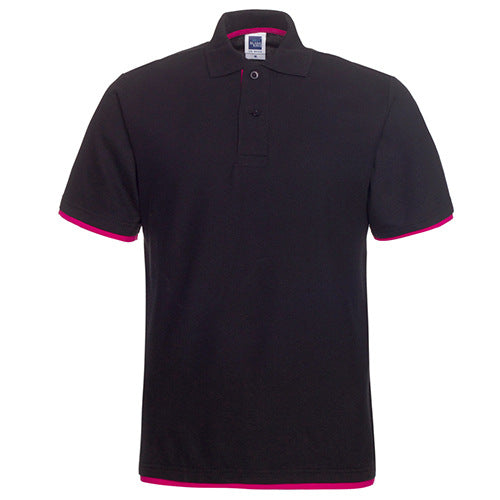 Men's Short Sleeve Lapel Polo Shirt